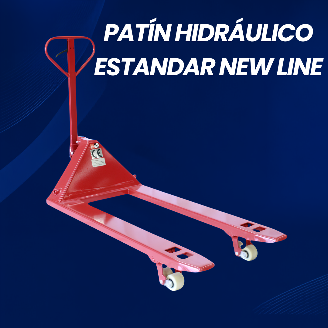 Patín hidráulico New Line de 3 toneladas
